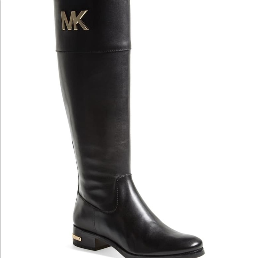 Michael Kors Hayley Leather Boot